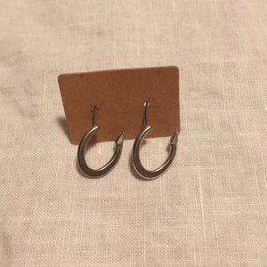 Lia Sophia silver earrings